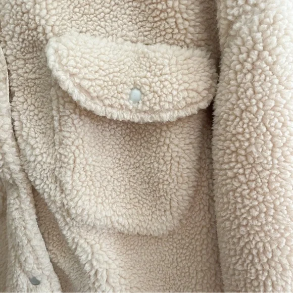 HERS & MINE Teddy Shirt Jacket - Picture 3 of 8